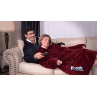 Плед із капюшоном - Huggle Hoodie (червоний)(467-1022)