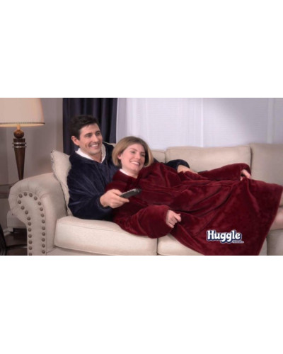 Плед с капюшоном - Huggle Hoodie (красный) Плед с капюшоном - Huggle Hoodie (красный)
